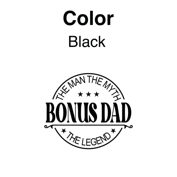 Bonus DAD 3D UV Permanent Sticker | Mug decor | UV-DTF Stickers - Image 8