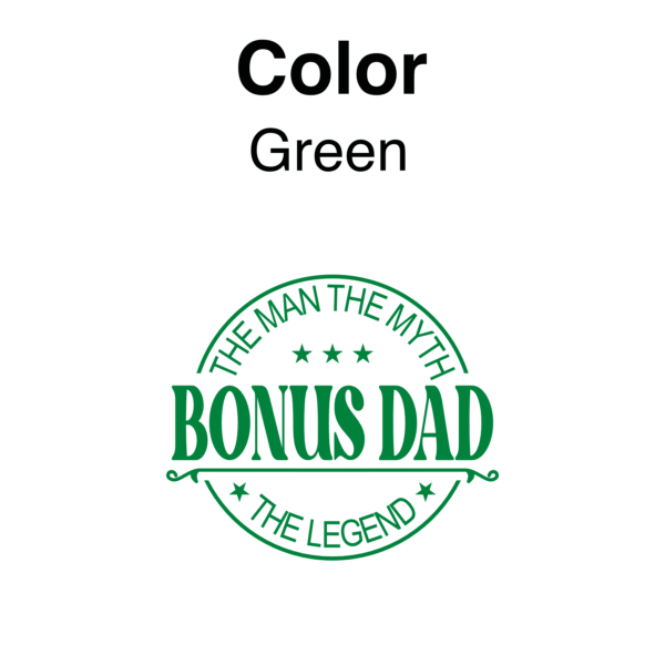 Bonus DAD 3D UV Permanent Sticker | Mug decor | UV-DTF Stickers - Image 6