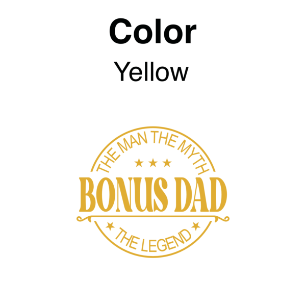 Bonus DAD 3D UV Permanent Sticker | Mug decor | UV-DTF Stickers - Image 4