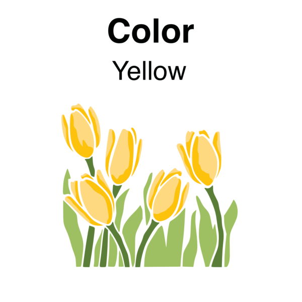 Tulips 3D UV Permanent Sticker | Mug decor | UV-DTF Stickers - Image 9