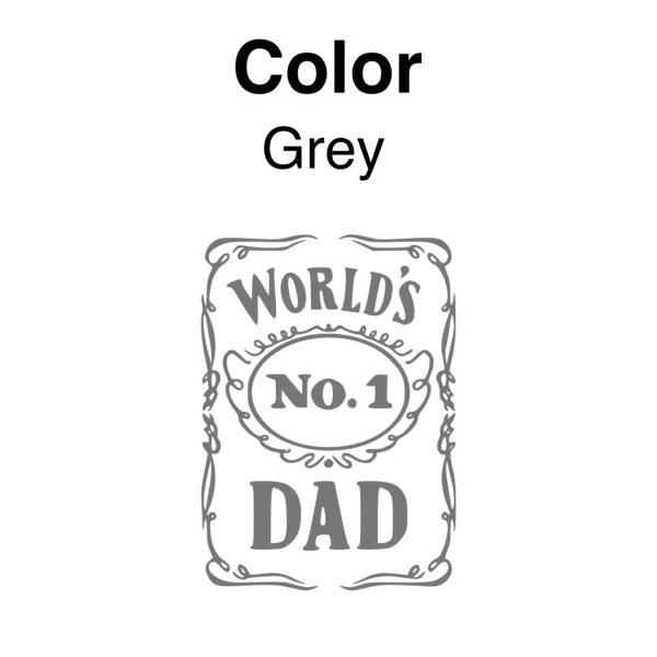 World's No.1 DAD 3D UV Permanent Sticker | Mug decor | UV-DTF Stickers - Image 7