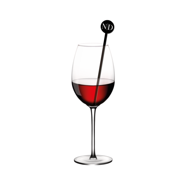 Mix & Style - Acrylic Initial Drink Stirrers for Couples
