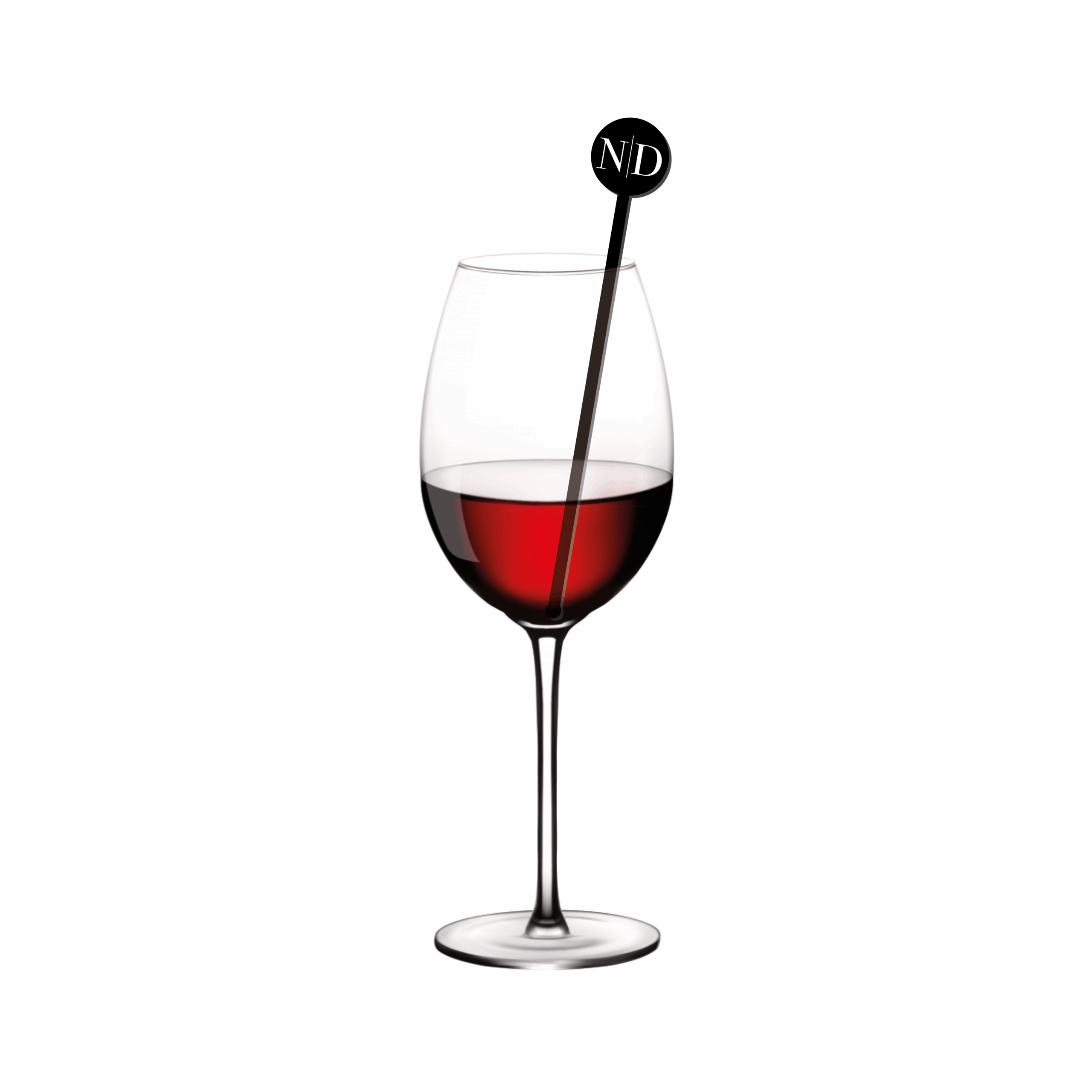 Mix & Style - Acrylic Initial Drink Stirrers for Couples (Copy)
